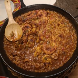 Paella mare e montagna