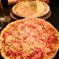 Toscana y cuatro quesos 