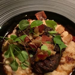 Risotto de bochecha de porco 