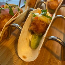 Fried fish taco