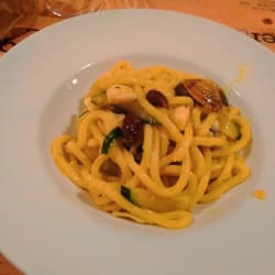 Pici al baccalà 