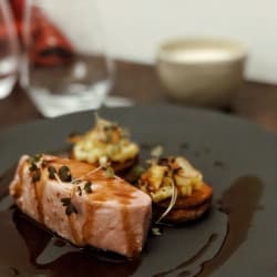 Portuguese black pig filet