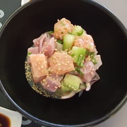 Ceviche três peixes