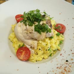 Risotto de bar citronné