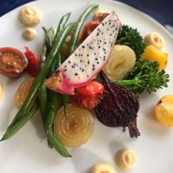 Salada de legumes bio 