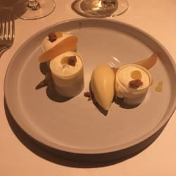 Dessert chocolat blanc à la truffe