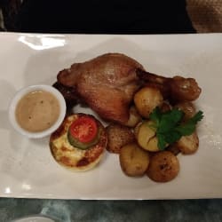 Cuisse de canard du sud ouest au poivre vert 