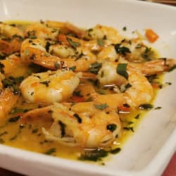 Gamberi con Peperoncino