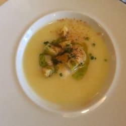 Aveludado de bacalhau 