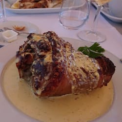 Pernil com molho mostarda 