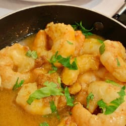 Shrimps with garlic