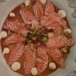 Suzukuri ?? Com puré de batata doce