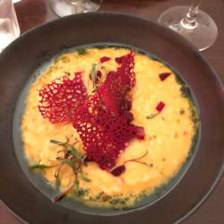Pumpkin risotto 