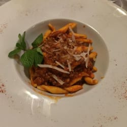 Strozzapreti al ragù siciliano 