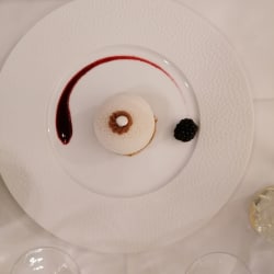 Sphère style mont blanc avec marron et poire 