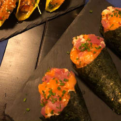 Temaki especial + tacos