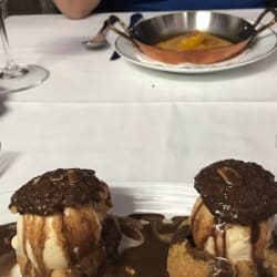 Crepe Suzette e profiteroles 
