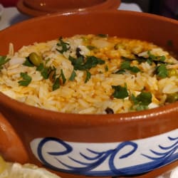 Riso con mix di mare