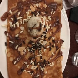 Crêpe à la crème de marron