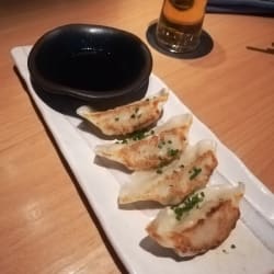 Gyozas de frango
