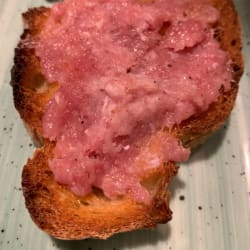 Bruschetta con Ciauscolo