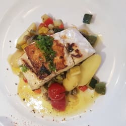 Pavé de maigre et ses légumes 