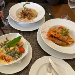 Octopus pasta of tapas