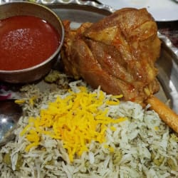 Baghali polo (lamb) 