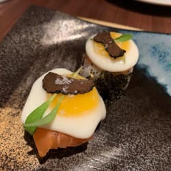 Gunka de Ovo de Codorna com trufa