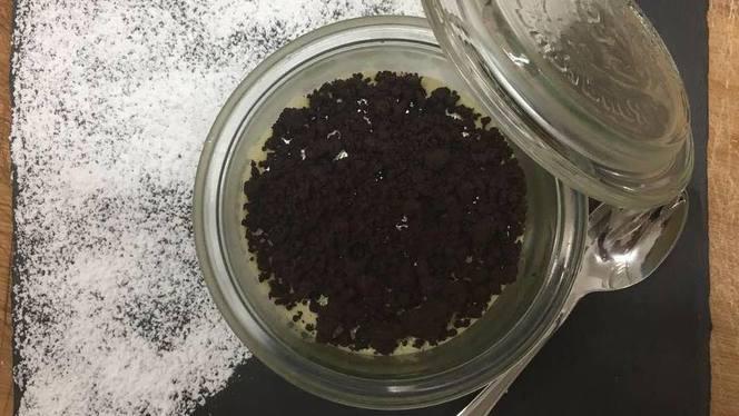 Il Cremoso al Pistacchio con crumble di cioccolato fondente - La Sala del Vino, Milan