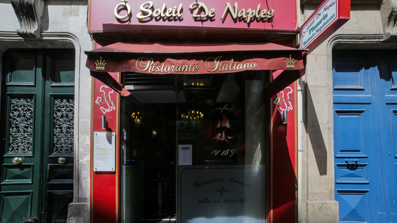 Avis Le Soleil de Naples à Paris (75007) LaFourchette