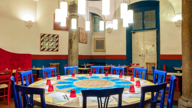 Veduta dell interno - Las Rosas cucina messicana dal 1993, Turin