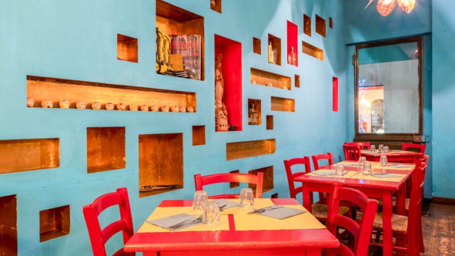 Veduta dell interno - Las Rosas cucina messicana dal 1993, Turin