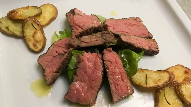Tagliata di razza piemontese - Enoteca Buosi Torino, Turin