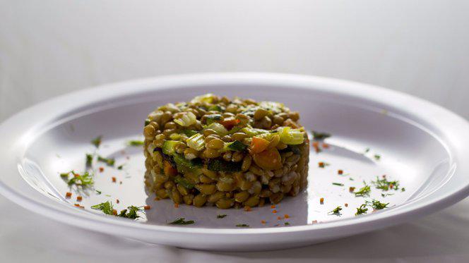 Farro e verdure - Gastronomia Cuore Verde, Milan