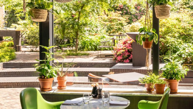 Terras - Oriole garden bistro, Amesterdão