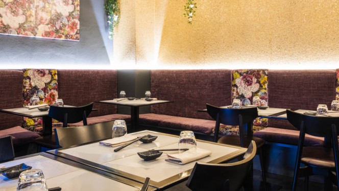 Vista sala - Shari Fusion Restaurant, Turin