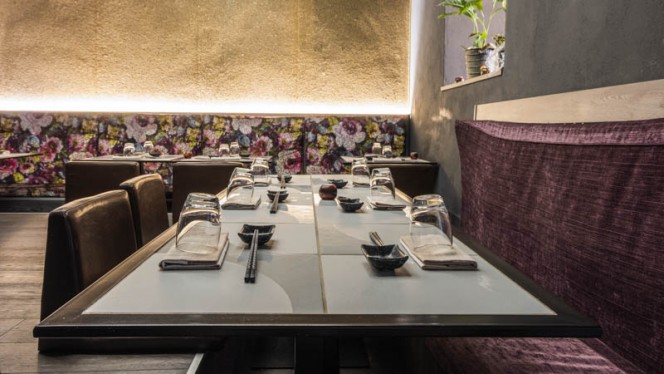 Vista sala - Shari Fusion Restaurant, Turin