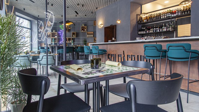 Vista della sala - Solo Crudo, Milan