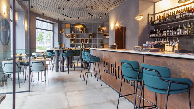 Vista della sala - Solo Crudo, Milan