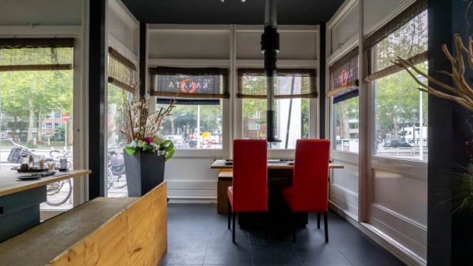 Het restaurant - Wagyu Yakiniku Kanata, Amesterdão