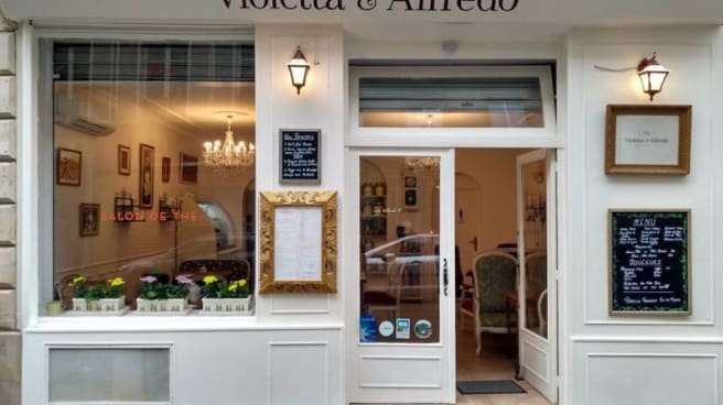 Restaurant Violetta Et Alfredo A Paris 75009 Opera Grands