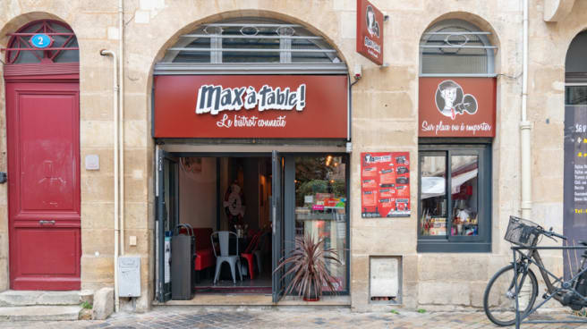 Max A Table Saint Pierre In Bordeaux Restaurant Reviews Menus