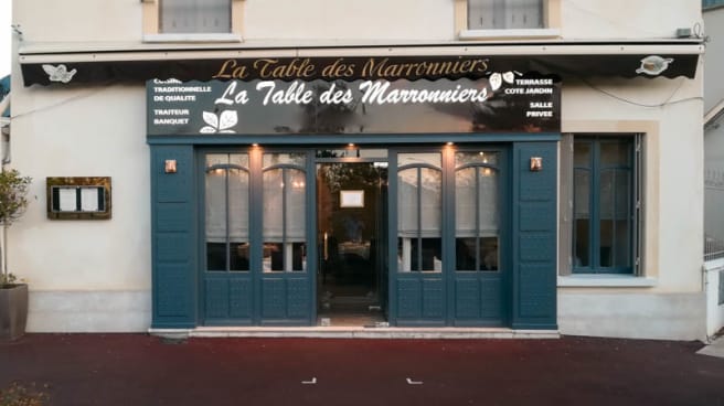 La Table Des Marronniers In Saint Maur Des Fosses Restaurant